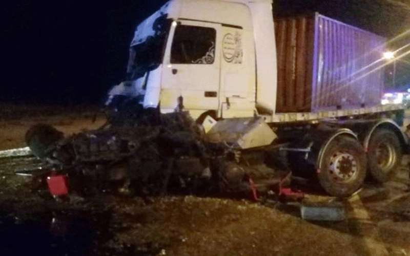 وفاة واصابتان بحادث تصادم في الكرك