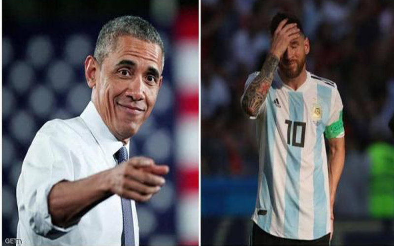 أوباما للشباب: تعلموا من فشل ميسي
