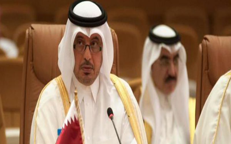 رئيس وزراء قطر يمثل بلاده في