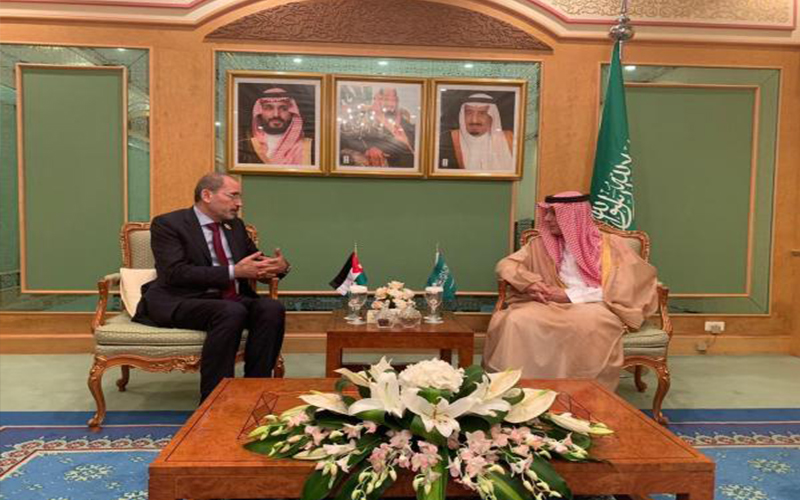 الصفدي يعقد سلسلة لقاءات على هامش