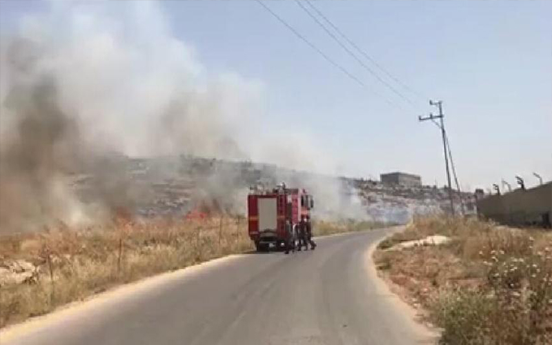 الدفاع المدني يخمد حرائق إندلعت مجددا