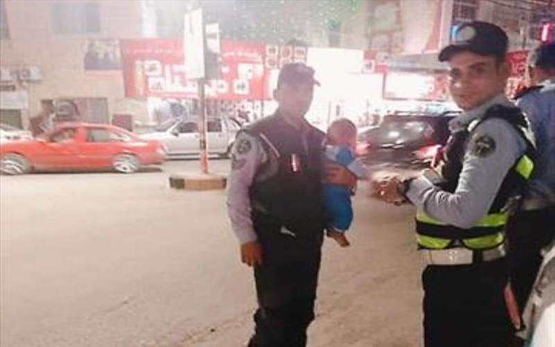 اربد : رقيب سير ينقذ حياة