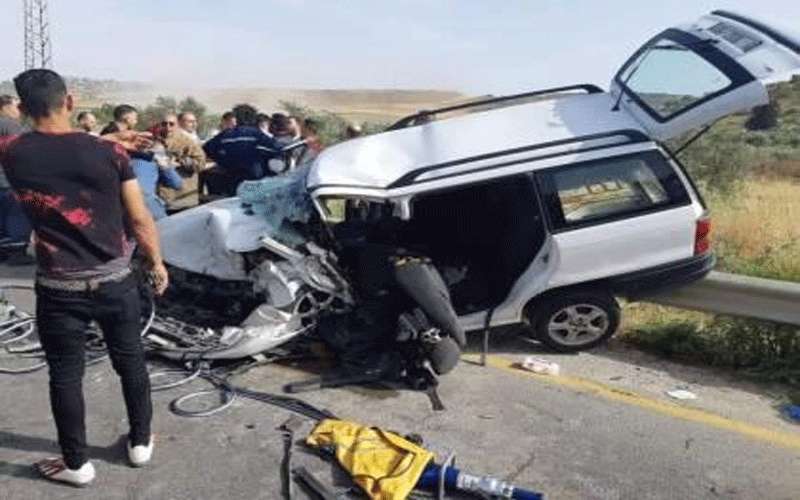 وفاة بحادث تدهور في العقبة