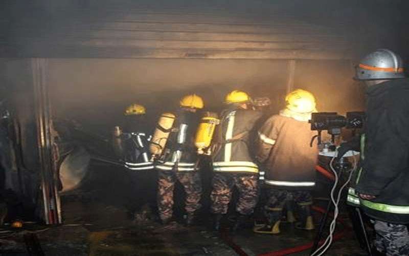 حريق يقطع الكهرباء عن مناطق بصويلح