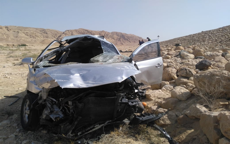 وفاة و6 اصابات بتدهور مركبة في