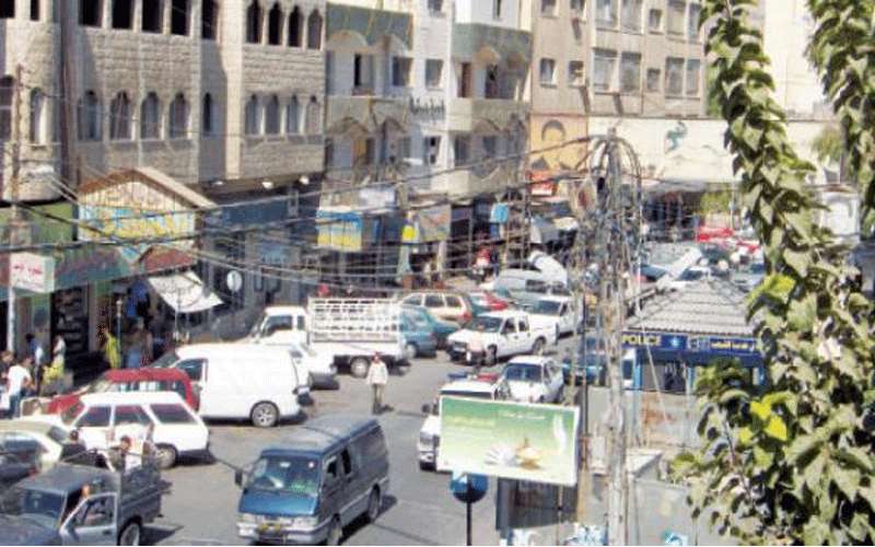 ازالة البسطات والتعديات من اسواق جرش