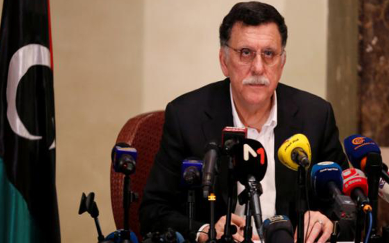 السراج: مبادرة لحل الأزمة الليبية