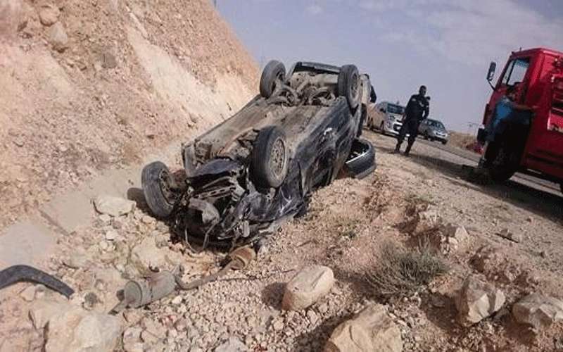 5 إصابات بتدهور في العقبة