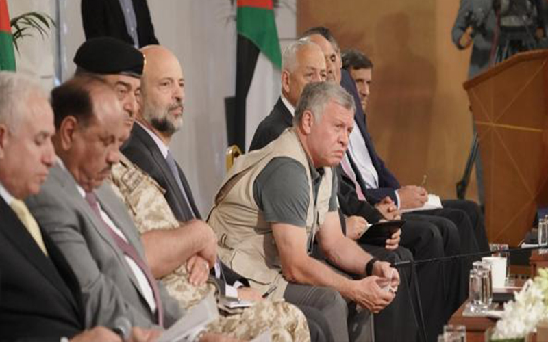ماذا قالت الشابة الكركية للملك؟