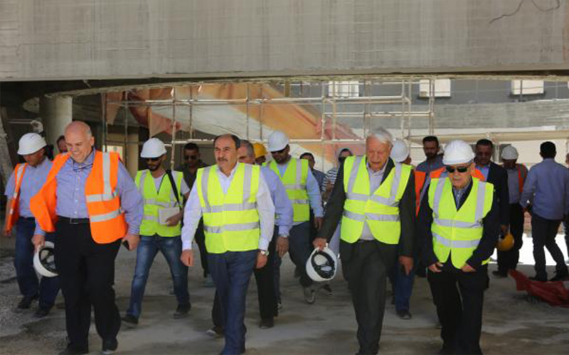 العموش: الانتهاء من مشروع جمرك عمان