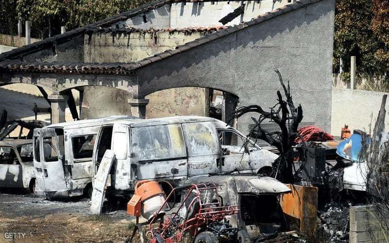 موجة الحر تشعل حرائق في فرنسا