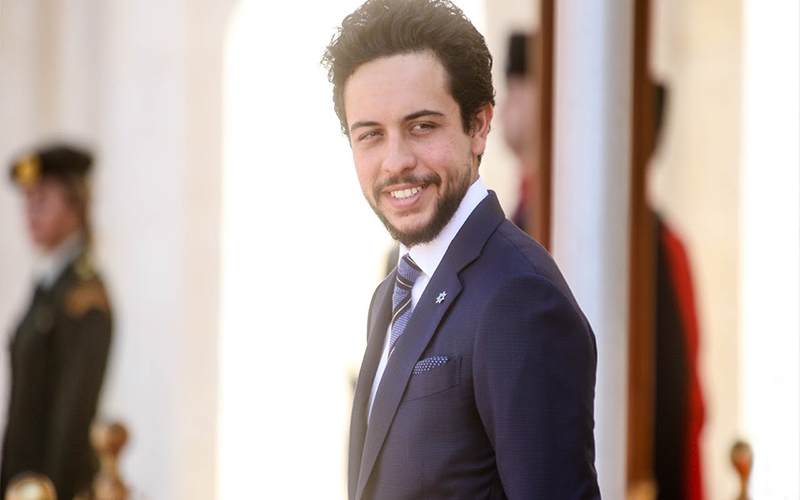 الأمير الحسين يتلقى برقيات تهنئة بمناسبة