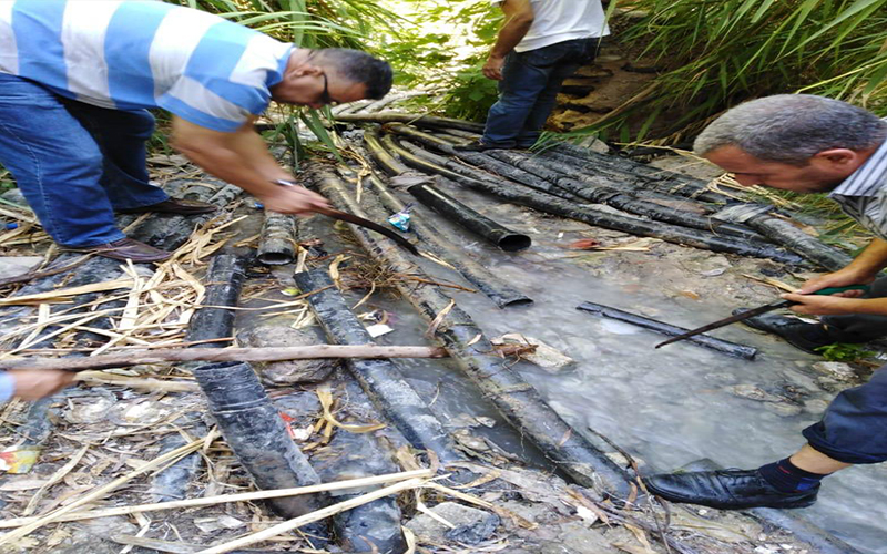 المياه: حملة تضبط (25) اعتداء كبير