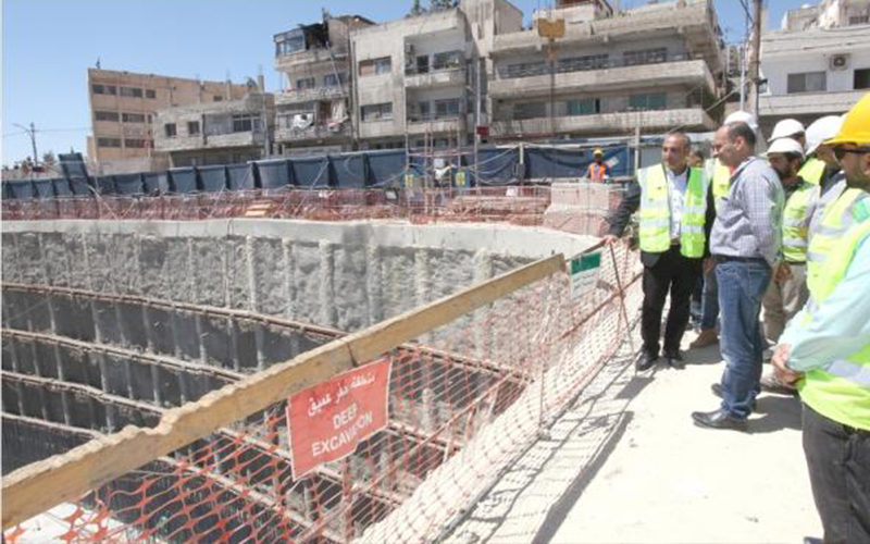 إنجاز المرحلة الأولى لمحطة ركاب صويلح