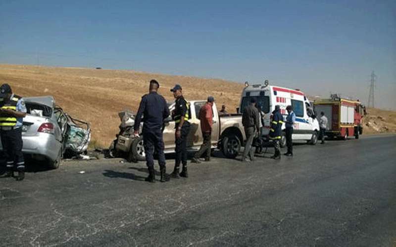 7 اصابات بحادث في العقبة