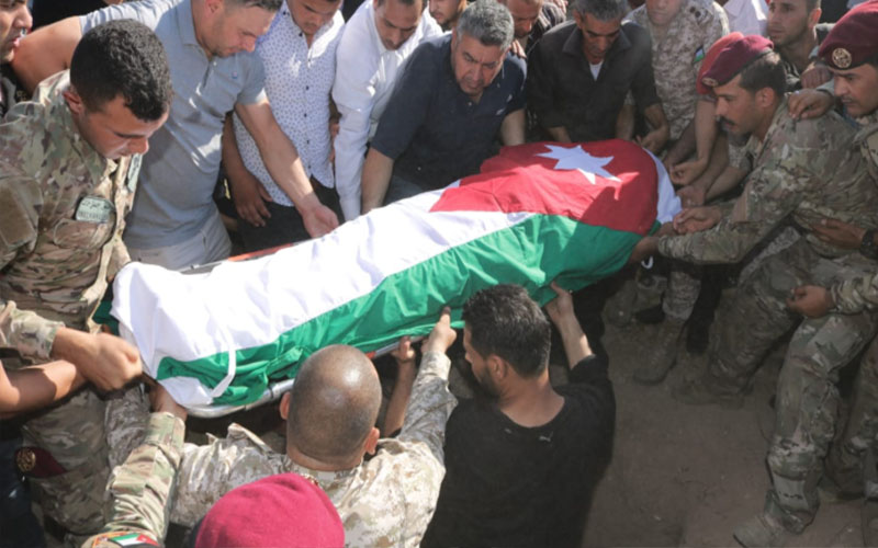 القيادة العامة للقوات المسلحة الأردنية تشيع