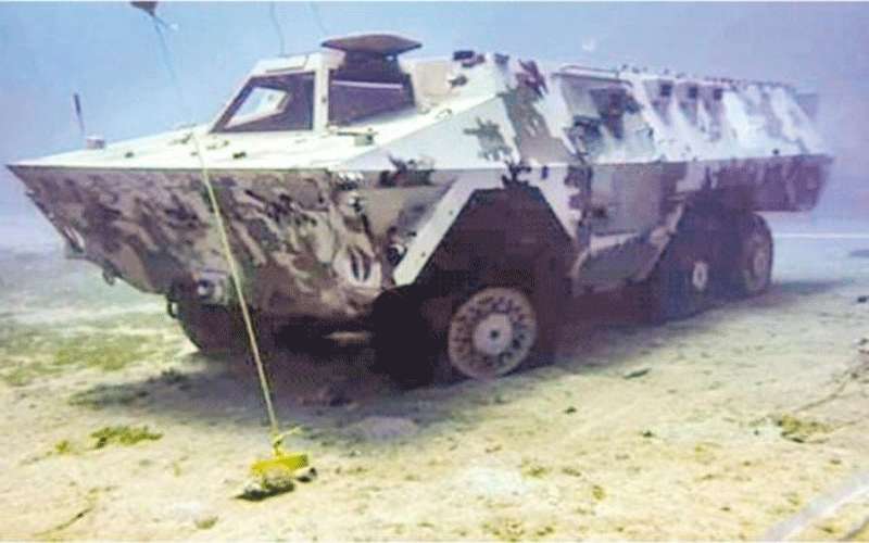 متحف عسكري في مياه خليج العقبة