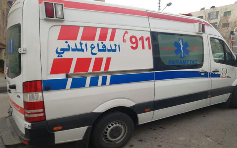 5 اصابات بحادث تصادم في مادبا