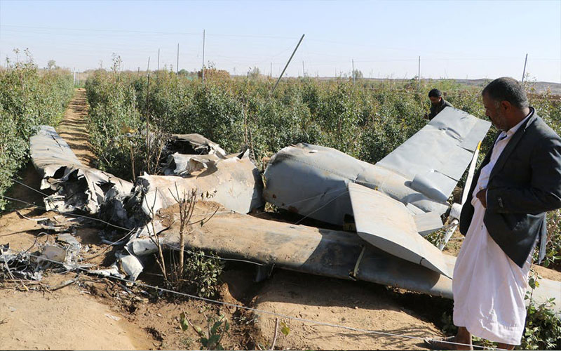 عاجل : التحالف: إسقاط طائرتي درون