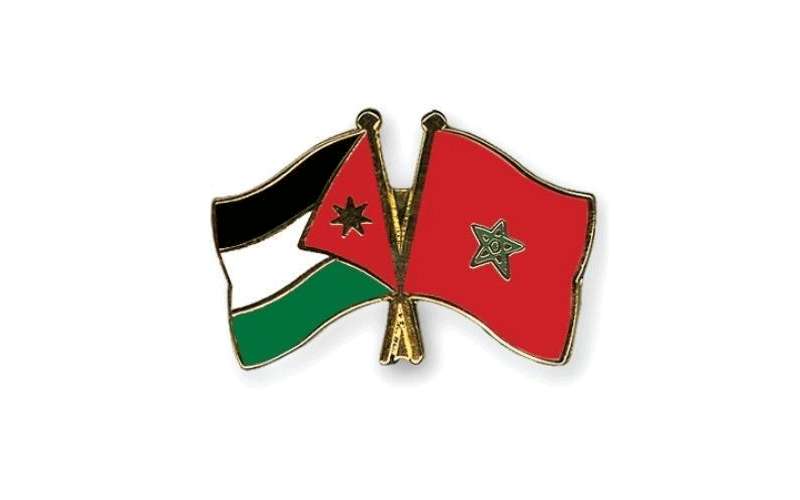 بحث تطوير العلاقات الأردنية المغربية