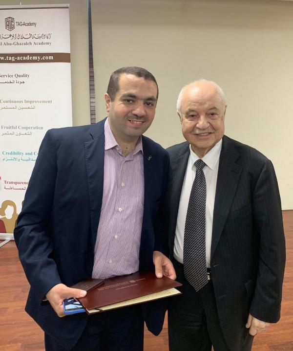 د. شبيطة من عمان العربية مدربا