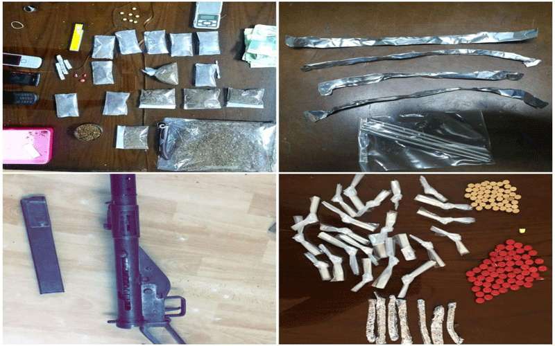 ضبط 95 مروجا واسلحة وعملات مزيفة