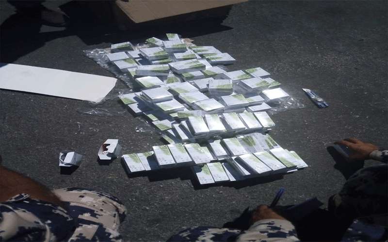 احباط تهريب مواد أولية لصناعة المتفجرات