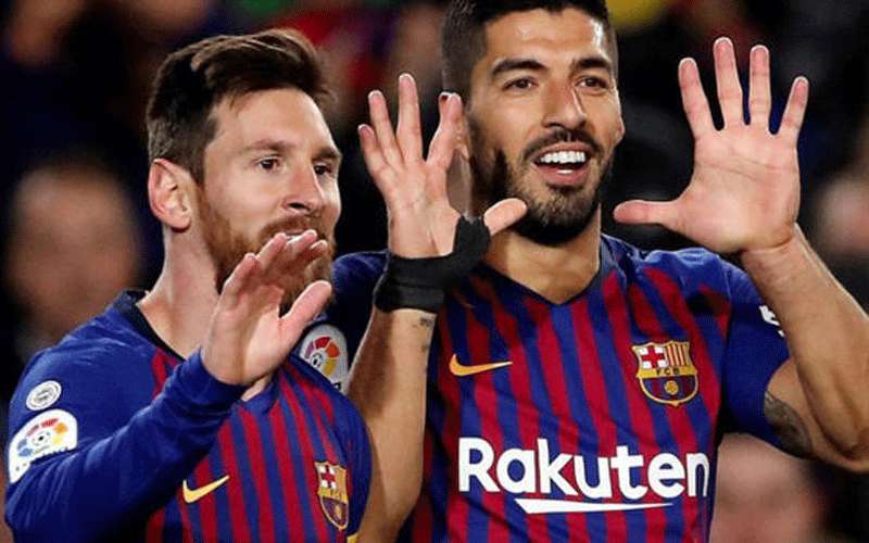 تفتيش سيارة ميسي وسواريز بحثا عن