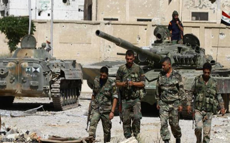 الجيش السوري يسيطر على بعض القرى