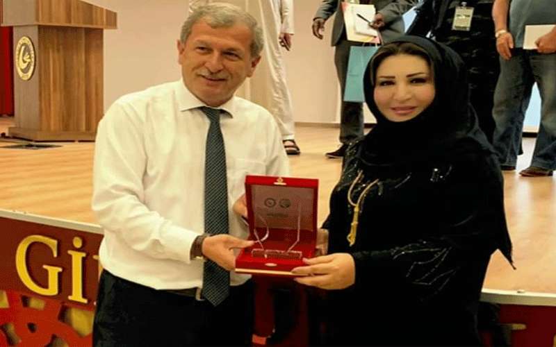الدكتورة السليم تنال تكريم جامعة غيرسون