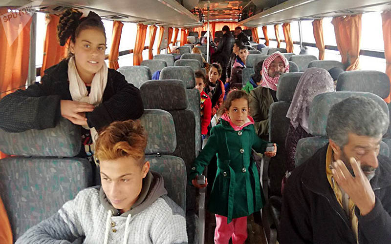 عودة 1514 لاجئا سوريا لبلادهم عبر