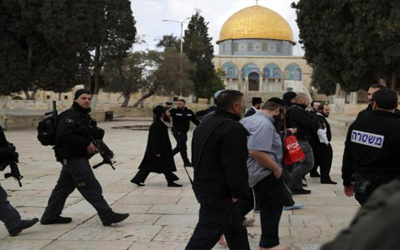 3 آلاف مستوطن یقتحمون الاقصى اليوم