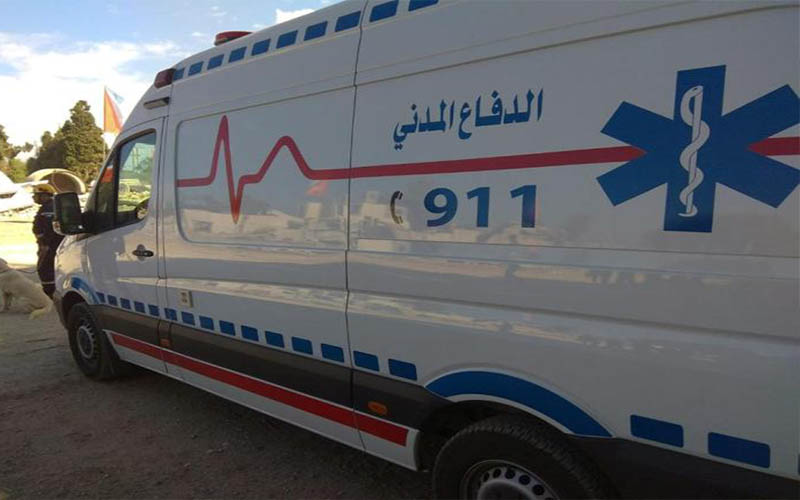 الدفاع المدني يتعامل مع 110 إصابات