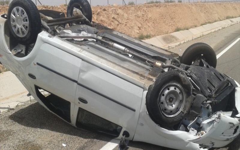 وفاة شخص في حادث تدهور لمركبة