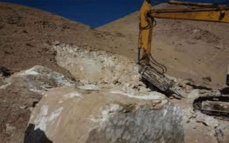 الحياري: احالة 8 مقالع مخالفة ضبطت