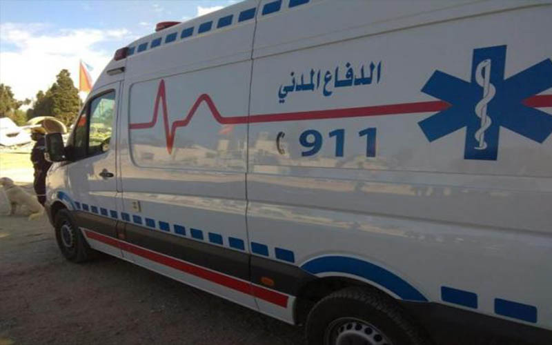 3 إصابات بتدهور باص في عمان