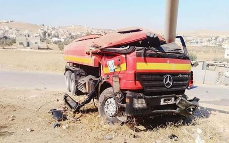 3 اصابات بحادث تدهور آلية دفاع