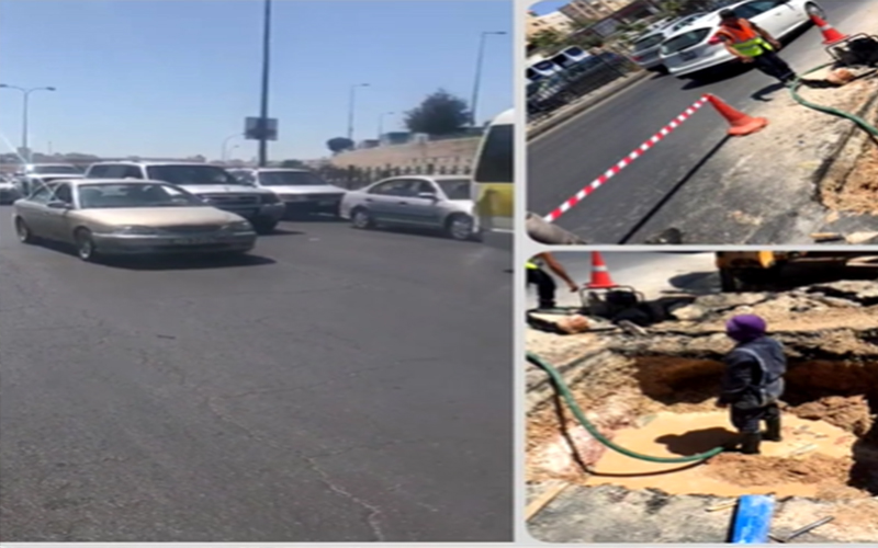 السير تحذر سالكي شارع صرح الشهيد