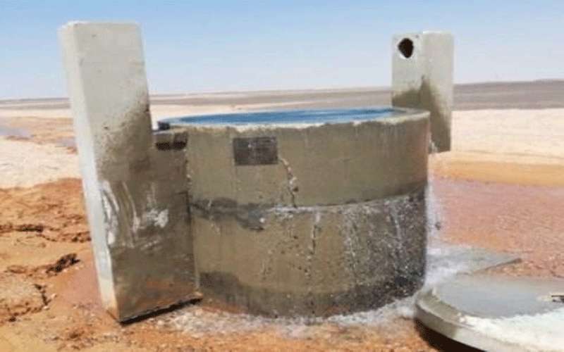 إصلاح عطل الديسي وإعادة ضخ المياه