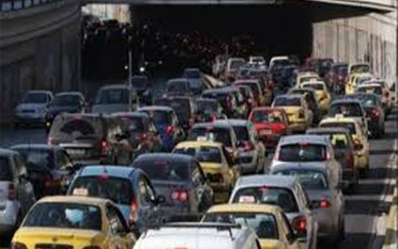 ازمة مرور خانقة في محيط الدوار