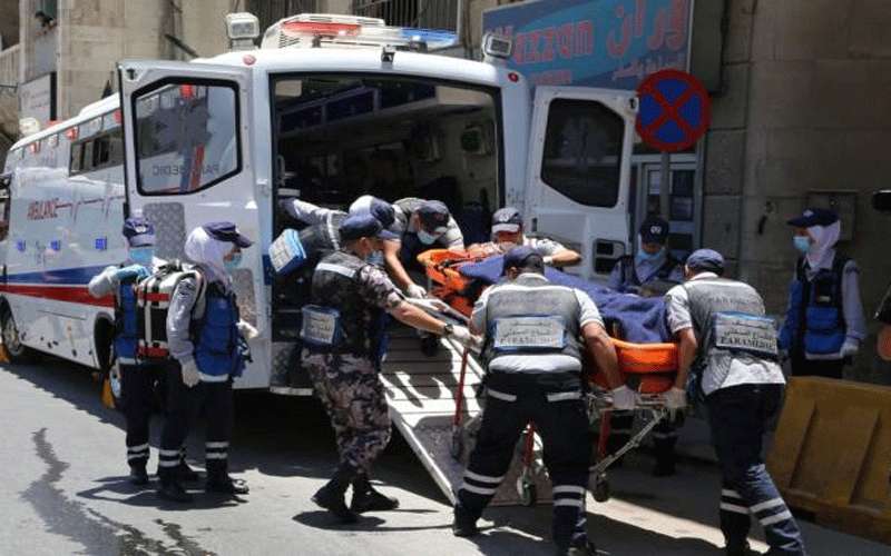 7 إصابات بحادث تدهور في الزرقاء