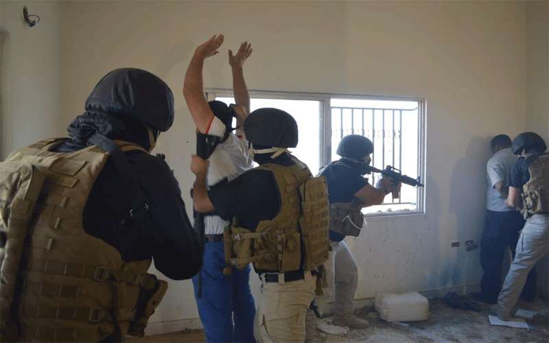 القبض على 7 اشخاص بحوزتهم اسلحة