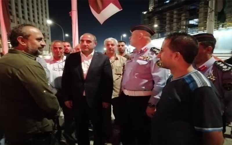 تشغيل تجريبي لاشارة الدوار الخامس في