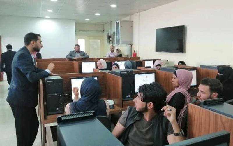 امتحانات تنافسية الكترونية للتوظيف