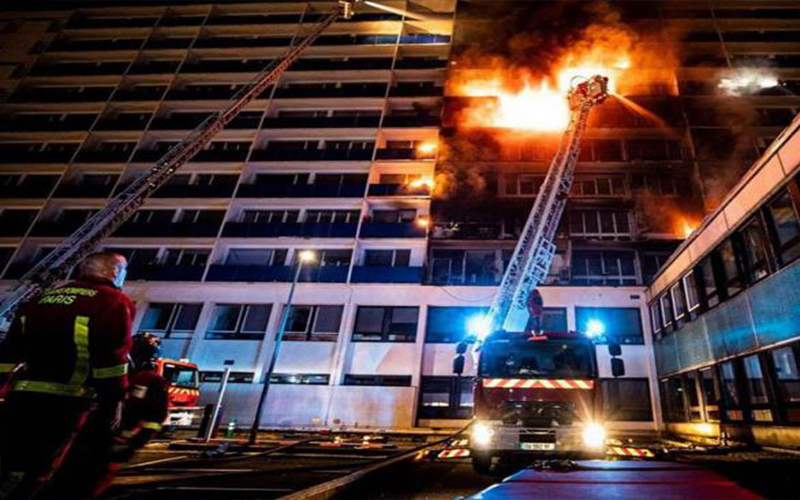 10 قتلى على الأقل إثر حريق