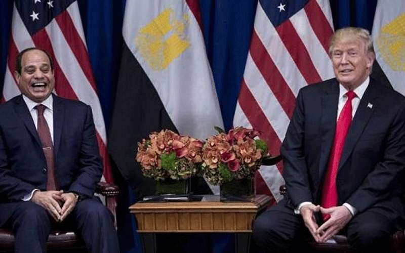 ترامب: السيسي دكتاتوري المفضل