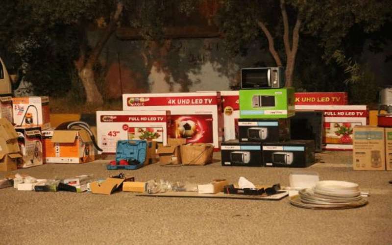 ضبط سارقي محال تجارية في الزرقاء