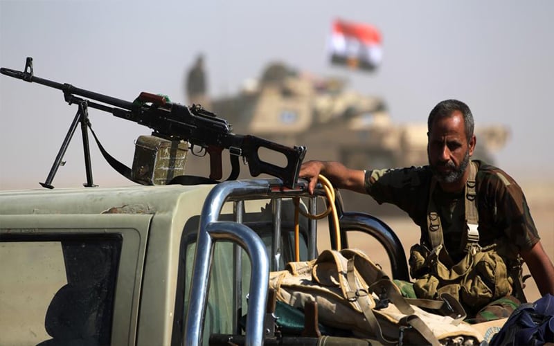 الحشد العراقي يتوغل تجاه الحدود الأردنية
