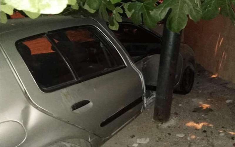 تصادم 8 مركبات في السلط