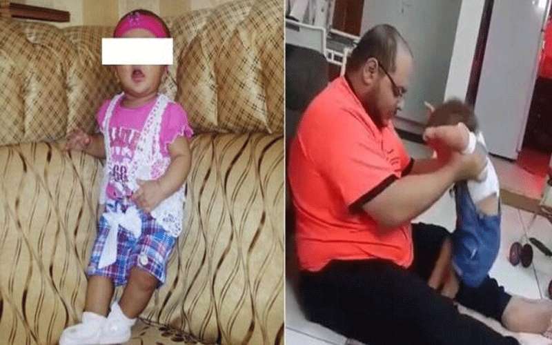 عائلة معذب الطفلة تعلق: عمل إجرامي